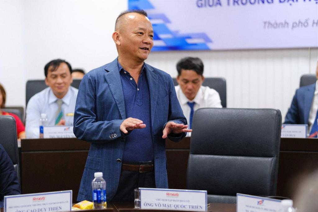 Ông Võ Mậu Quốc Triển - Chủ tịch Hội đồng quản trị Tập đoàn Rita Võ