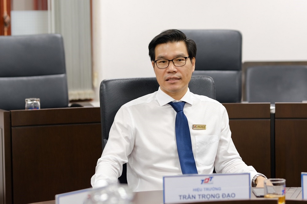 TS. Trần Trọng Đạo - Hiệu trưởng TDTU.